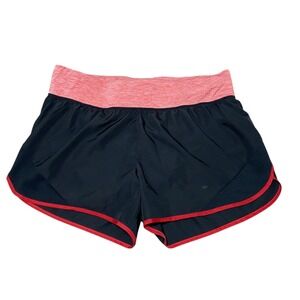 Crane‎ Dry Quick Running Shorts Black Red Athletic Gymcore Fitness Sportswear L